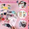 49 Pieces Patches and Butterfly Stickers Iron on, Iron on Decals Clothing Appliques for Clothes Jacket Shirts Dress Backpacks